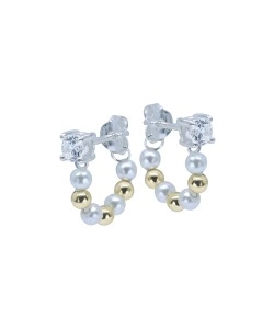 Silver Stud Earring STS-5879